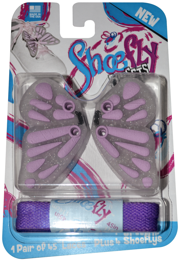 ShoeFly™ Funsets™ | Sparkle Fairy | Purple Lace