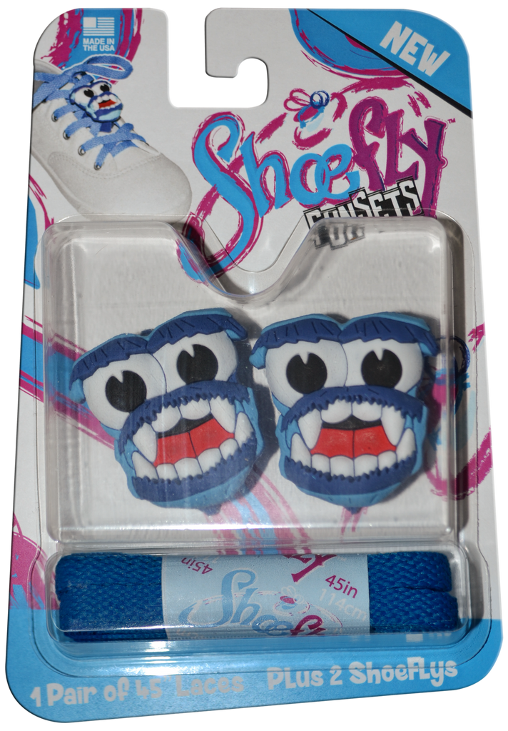 ShoeFly™ Funsets™ Monsters Royal Blue Lace Shoeflys Online