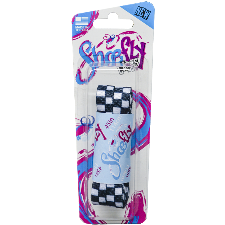 ShoeFly™ Fashion Laces | Checkerboard